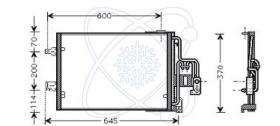 ElectroAuto 30O0049 - CONDENSADOR A/C->EQUIPO ORIGINAL OP