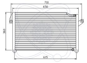 ElectroAuto 30P0017 - CONDENSADOR MITSUBISHI MONTERO 25/