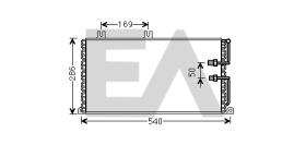 ElectroAuto 30Q0030 - CONDENSADOR A/C->EQUIPO ORIGINAL CA