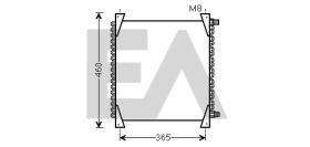 ElectroAuto 30Q0031 - CONDENSADOR A/C->EQUIPO ORIGINAL FE