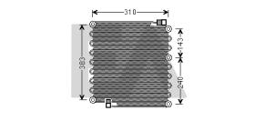 ElectroAuto 30Q0033 - CONDENSADOR A/C->EQUIPO ORIGINAL FE