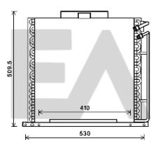 ElectroAuto 30Q0038 - CONDENSADOR A/C->EQUIPO ORIGINAL JO