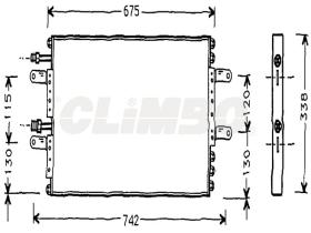 ElectroAuto 30R0015 - CONDENSADOR A/C P/EQUIPO ORIG.RN.