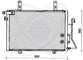  30R0017 - CONDENSADOR RENAULT KANGOO 10/97-1