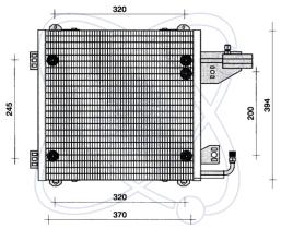 ElectroAuto 30R0032 - CONDENSADOR A/C->EQUIPO ORIGINAL RE