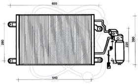 ElectroAuto 30R0035 - CONDENSADOR A/C->EQUIPO ORIGINAL RE