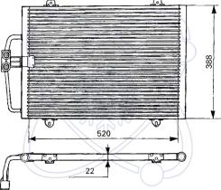 ElectroAuto 30R0036 - CONDENSADOR A/C->EQUIPO ORIGINAL RE