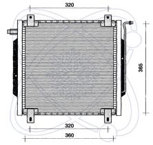 ElectroAuto 30R0038 - CONDENSADOR A/C P/EQUIPO ORIG.RN.