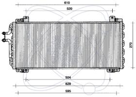 ElectroAuto 30R0039 - CONDENSADOR A/C P/EQUIPO ORIG.RN.