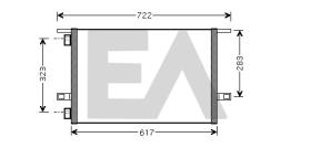 ElectroAuto 30R0051 - CONDENSADOR A/C->EQUIPO ORIGINAL RE