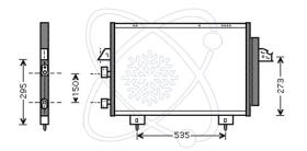  30T0030 - CONDENSADOR A/C->EQUIPO ORIGINAL TO