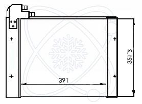 ElectroAuto 30V0002 - CONDENSADOR A/C->EQUIPO ORIGINAL NE