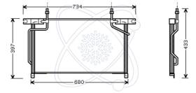  30W0032 - CONDENSADOR A/C->EQUIPO ORIGINAL FO