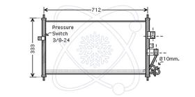  30W0040 - CONDENSADOR A/C->EQUIPO ORIGINAL NI