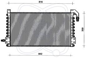 ElectroAuto 30X0018 - CONDENSADOR A/C->EQUIPO ORIGINAL VO