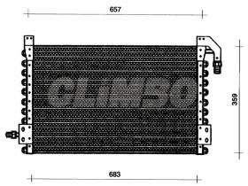 ElectroAuto 30X0019 - CONDENSADOR A/C->EQUIPO ORIGINAL VO