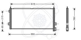  30X0022 - CONDENSADOR A/C->EQUIPO ORIGINAL VO