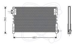  30X0023 - CONDENSADOR A/C P/EQUIPO ORIG.VOLVO