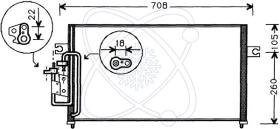  30Y0006 - CONDENSADOR A/C->EQUIPO ORIGINAL HY