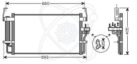  30Y0025 - CONDENSADOR A/C->EQUIPO ORIGINAL HY