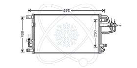 ElectroAuto 30Y0029 - CONDENSADOR A/C->EQUIPO ORIGINAL HY