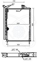 ElectroAuto 30Y0038 - CONDENSADOR A/C->EQUIPO ORIGINAL JO