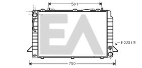 ElectroAuto 31R02023 - RADIADOR->APLICACION ORIGINAL AUDI