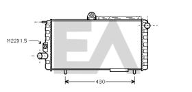 ElectroAuto 31R03003 - RADIADOR->APLICACION ORIGINAL ALFA