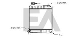 ElectroAuto 31R05003 - RADIADOR->APLICACION ORIGINAL ROVER