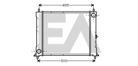 ElectroAuto 31R05009 - RADIADOR->APLICACION ORIGINAL ROVER