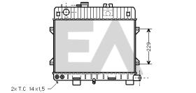 ElectroAuto 31R07050 - RADIADOR->APLICACION ORIGINAL BMW