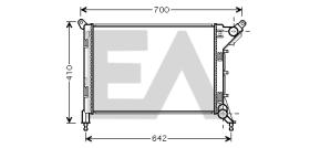 ElectroAuto 31R07096 - RADIADOR->APLICACION ORIGINAL MINI