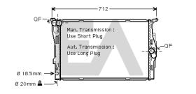 ElectroAuto 31R07138 - RADIADOR->APLICACION ORIGINAL BMW