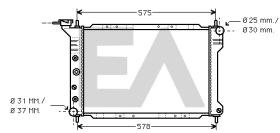 ElectroAuto 31R12004 - RADIADOR->APLICACION ORIGINAL CHRYS