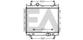 ElectroAuto 31R12020 - RADIADOR->APLICACION ORIGINAL CHRYS