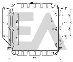 ElectroAuto 31R12034 - RADIADOR->APLICACION ORIGINAL DODGE