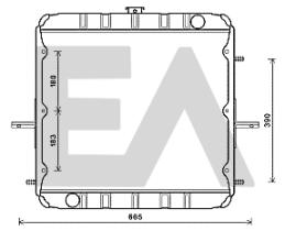 ElectroAuto 31R12035 - RADIADOR->APLICACION ORIGINAL CHRYS