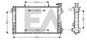  31R12039 - RADIADOR->APLICACION ORIGINAL CHRYS