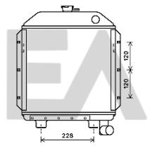 ElectroAuto 31R13006 - RADIADOR->APLICACION ORIGINAL INTER