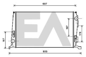 ElectroAuto 31R15001 - RADIADOR->APLICACION ORIGINAL DACIA