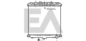 ElectroAuto 31R16018 - RADIADOR->APLICACION ORIGINAL DAF