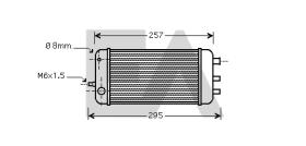 ElectroAuto 31R17001 - RADIADOR->APLICACION ORIGINAL DERBI