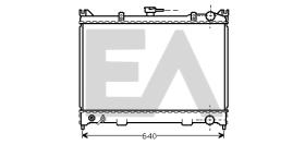 ElectroAuto 31R18024 - RADIADOR->APLICACION ORIGINAL NISSA