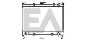 ElectroAuto 31R18031 - RADIADOR->APLICACION ORIGINAL NISSA