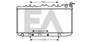 ElectroAuto 31R18048 - RADIADOR->APLICACION ORIGINAL NISSA