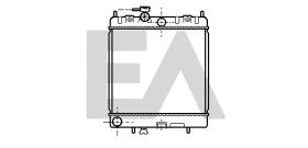 ElectroAuto 31R18061 - RADIADOR AGUA NISSAN