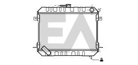 ElectroAuto 31R18068 - RADIADOR->APLICACION ORIGINAL NISSA