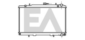 ElectroAuto 31R18071 - RADIADOR->APLICACION ORIGINAL NISSA
