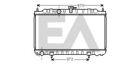  31R18100 - RADIADOR->APLICACION ORIGINAL NISSA