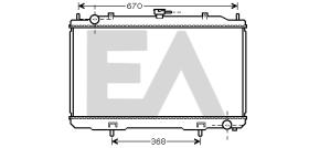 ElectroAuto 31R18127 - RADIADOR->APLICACION ORIGINAL NISSA